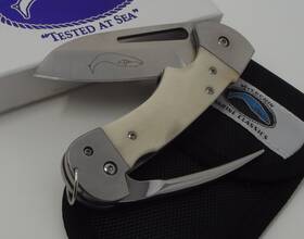 Myerchin 703694911040 Knives Tested At Sea Professional Captains Knife Engravable Natural