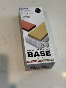 Naniwa Qa-0241 Base Knife Sharpening Stone Set Grit 1000 3000