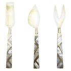 Nate Berkus Gold Cheese Knives Set 3 Pc Utensils New 490650403373
