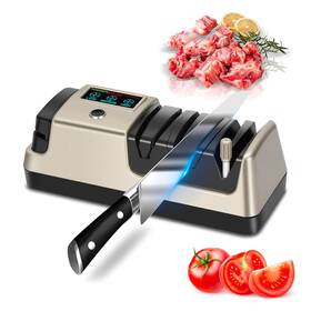 Natgift 787309958224 Electric Knife Sharpener Blade Sharpeners Machine 100% Diamond Abrasives And