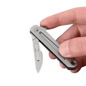 Kpq-1046 Nbgdy Small Stainless Steel Quick Release Utility Knife Edc Pocket Folding Kn