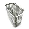 Nbtfb9c  Stopia Small Square Stainless Steel Perforated Cutlery Basket 735343350160