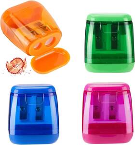 Nealia 735305543678 Colored Pencil Sharpeners Manual Hand Held Small Compact