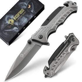 Nf17 Nedfoss Edc Pocket Knife For Men 3-in-1 Tactical Multitool Folding... Fast Ship