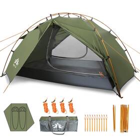 Ca-zp-34-agn Night Cat Backpacking Tents 2 Persons Fast Setup Hiking Camp Tent With Foldab