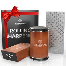 Nimbvs 198715818505 Rolling Knife Sharpener With Diamond Sharpening Stone For K
