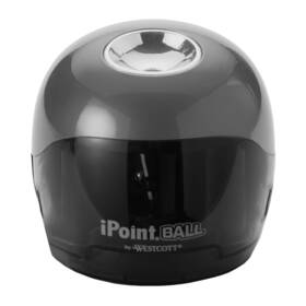 17190 No New Ipoint Ball Battery Pencil Sharpener For Office Gray 1 Count