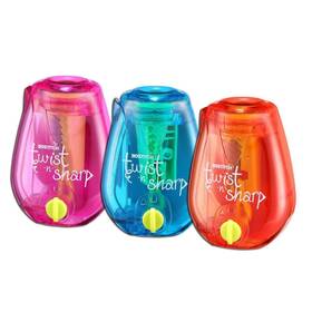 No 842048024989 Twist-n-sharp Pencil Sharpener 3-pack For Kids And Colored Pencils Manual