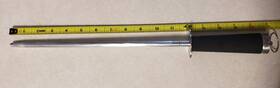 Noble Home & Chef 646437827089 Knife Sharpening Honing Steel 11 Inch Rod - 5 Handle
