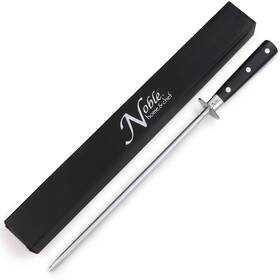 Noble Home & Chef 659682967400 Professional Honing Steel 10 Inch Magnetized For Safety No Rust Cheap Plastic