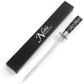 Hs-fncy101-12 Noble Home & Chef Professional Honing Steel 12 Inch Magnetized For Safety No Rust Cheap Plast