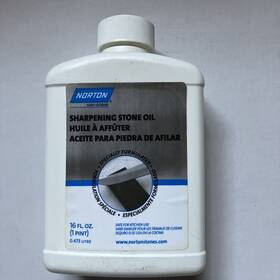 61463687770 Norton Abrasives - St. Gobain Nort-1 Xb5 Sharpening Stone Oil
