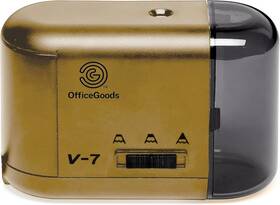 Gld-v7 Officegoods Electric Pencil Sharpener - Battery Or Cord Powered Portable Gold