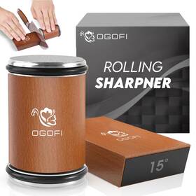 Ogofi 198715259643 Rolling Knife Sharpener With Diamond And Ceramic Discs 15 20 Magnetic A