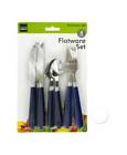 3694967 Ol179 Kole Imports Flatware Set With Plastic Handle Of 731015219964
