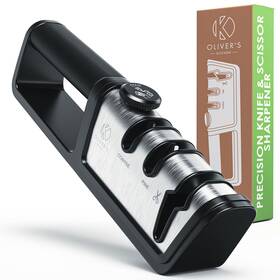 Olivers Kitchen 065010199064 Knife Sharpener - Repair And Restore Not Replace Bring Dul
