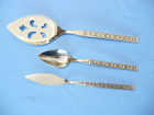 Oneida Lisbon Butter Knife Pierced Pastry Server Grape Fruit Spoon