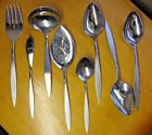 Oneida Oneidacraft Deluxe Stainless Wintersong Hostess Serving Slotted Spoon Usa
