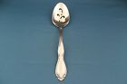 Oneida Pierced Serving Spoon Deluxe Strathmore Stainless