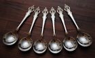 Oneida Rare Cherbourg Set Of Round Bowl Cream Spoons Stainless