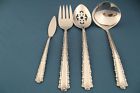Oneida Serving Pierced Spoon Fork Ladle Butter Cherie Deluxe Stainless