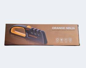 Boblxscgl8 Orange Ninja Knife Sharpeners For Kitchen- 5 Adjustable Sharpening Angle- Premium Quality