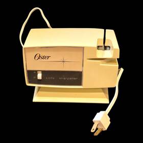 511-06a Oster Vintage Electric Knife Sharpener No. Floating Split-wheel Tested