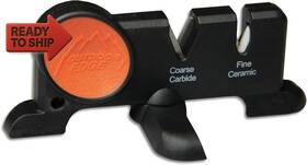 Sx-100 Outdoor Edge 445028459417 Edge-x Pocket Sized 2-stage Carbide/ceramic Abrasive Knife Sharpener With Fold