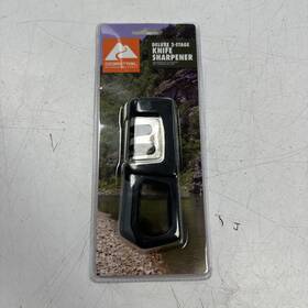 Ozark Trail Outdoor Equipment 847309015898 Deluxe 2-stage Knife Sharpener New Free Shipping