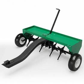 Q3riuollmcuzijss2lpx9glw2y Peakpursuit 40/48-inch Tow-behind Lawn Plug Aerator With Universal Hitch Heavy-duty Galv