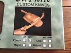 Pierre Custom Knives Breadboard Knife Set Cherry Wood Usa Made