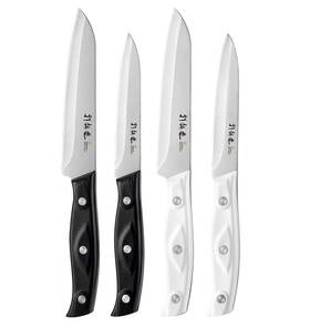 Pivby 664832279425 4 Pcs Paring Knife 4/4.5 Inch Vegetables Fruits German Stainless Steel