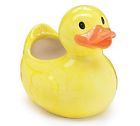 Planter Ceramic Adorable Duck Yellow 098111855046