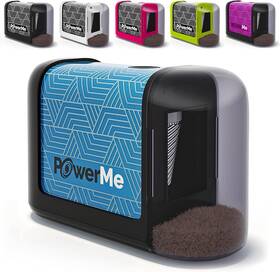 Gh12-tk87-oy50 Powerme Battery-operated Electric Pencil Sharpener For Kids School Home Blue