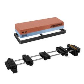 72200 Powertec 843441138655 Sharpening Stone And Holder Set Sink Bridge With Dual Sid