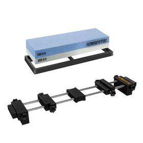 72201 Powertec 843441138662 Sharpening Stone And Holder Set Sink Bridge With Dual Sid