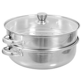 N31y1433112zd8k Pretyzoom Steamer Pot For Cooking 2-tier 30cm Stainless Steel Steaming W