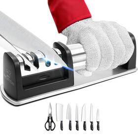 Priority Chef 060744730149 4 Stage Senzu Sharpener Knife Sharpen New Version Fast Shipping