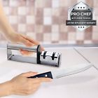 Pro Chef Kitchen Tools Knife Sharpener Professional Sharpening System 2 Stage Diamond New 616175373278