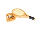 Psm-184 Picnic Plus Tennis Racquet Shape Cheese Board And Tools