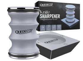 Quedeco 198168999776 Rolling Knife Sharpener Kit -roller For Knives -angles All