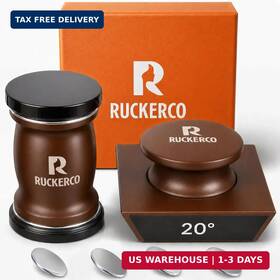 R Ruckerco 777192609938 The Original Patented Knife Sharpener Kit 4 Replaceable Ceramic Grinding Discs