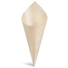 R657 5 Prince Wood Paper Serving Cone Pk 844007027611