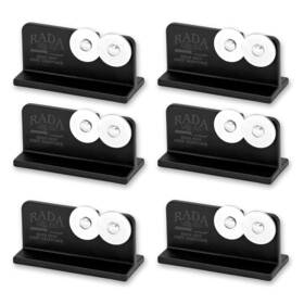 Rada 082449006140 Cutlery Quick Edge Knife Sharpener Stainless Steel Wheels Made In The Usa 6