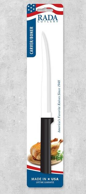 Dw208 Rada Cutlery Carving Knife Usa Made L/r Hand Fillet / Boning New Carded