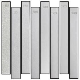 Raihomkit 739459940307 8 Pcs Diamond Knife Sharpening Stones Whetstone With A Non-slip Base
