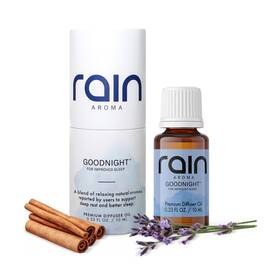 Rain Aroma 860012370719 Goodnight Premium Diffuser Oil Relax And Sleep Well With Aromatherap... Fast Ship