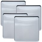 Range Kleen Square Stainless Steel Burner Kovers 4 Pk 070775182461