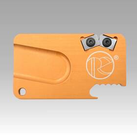 34062 Redi Edge Pocket Sharpener For Knives Blades Orange Consistent Double Edges Usa