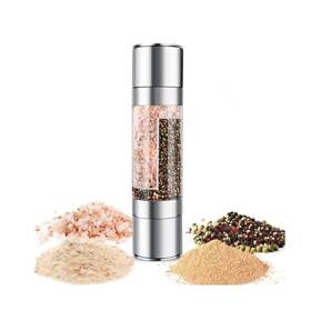 Fc-hjymq-00x Repriano 2 In 1 Salt And Pepper Grinder With Adjustable Ceramic Rotor Sta Inch .. Fast Ship